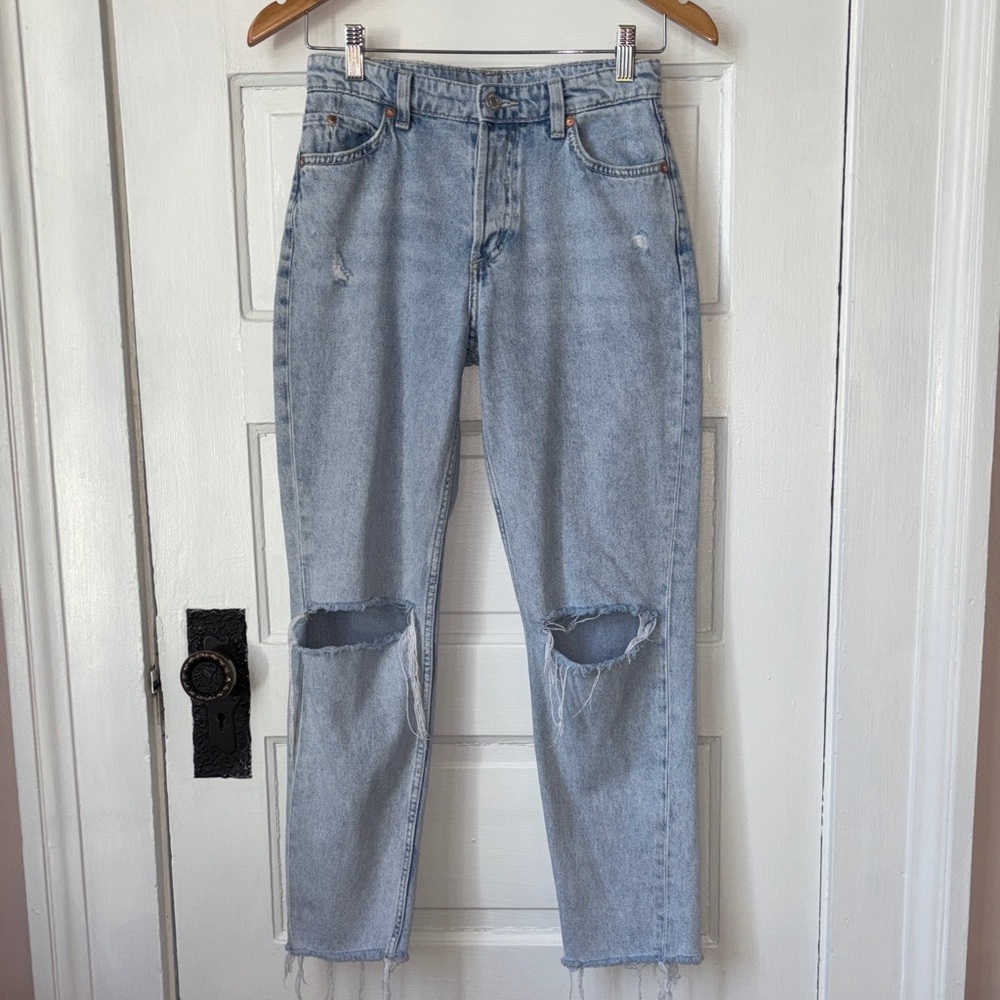 H&M LOW WAIST BOYFRIEND JEANS